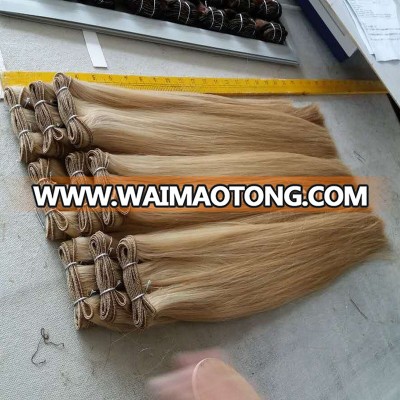 Factory Sales Premium Quality 100% Remy Hair Weft 8 to 30 inch