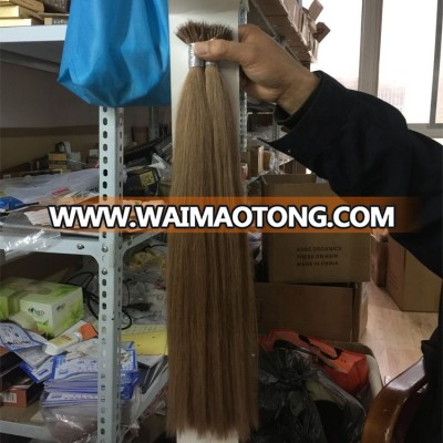 2019 New Arrival Unprocessed Factory Full Cuticle Aligned 11A Grade Quality Human Virgin Nano ring Hair Extension