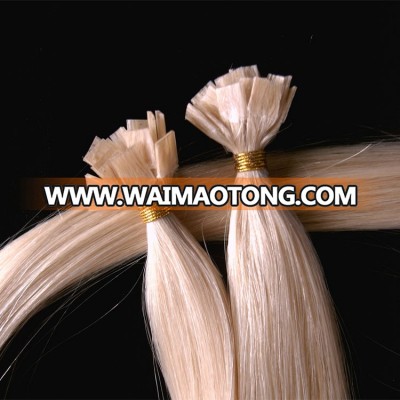 2018 New Arrival Unprocessed Factory Full Cuticle Aligned 11A Grade Quality Human Virgin Flat Tip Hair Extension